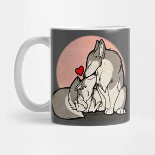 Parental Love - Wolf Mug